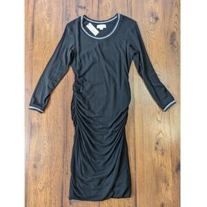 NWT Velvet by Graham & Spencer Dress Black L